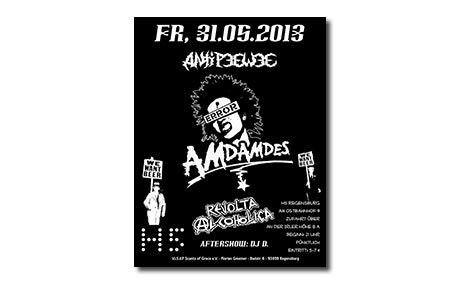 Grafik-Design, Flyer Veranstaltung