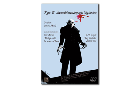 Grafik-Design Plakat Stummfilme